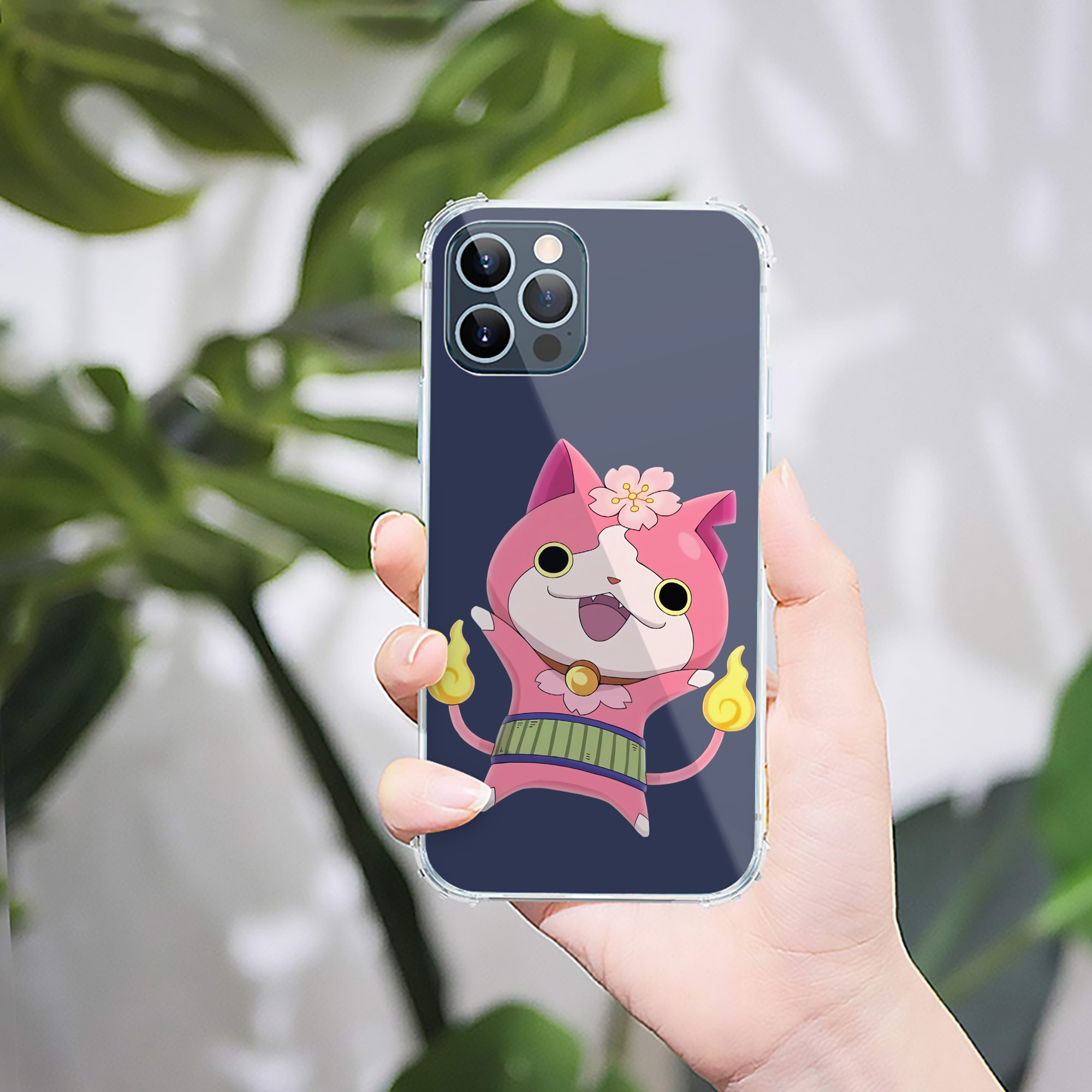 （画像用） 妖怪ウォッチ Yo-kai Watch 【iPhone 12シリーズ対応】透明スマホケース（クリアソフトケース）